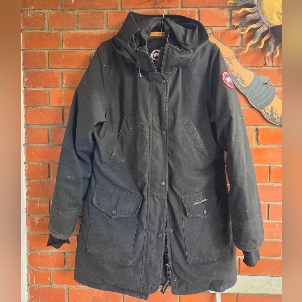 CANADA GOOSE  TRILLIUM PARKA womens large Jacket Coat